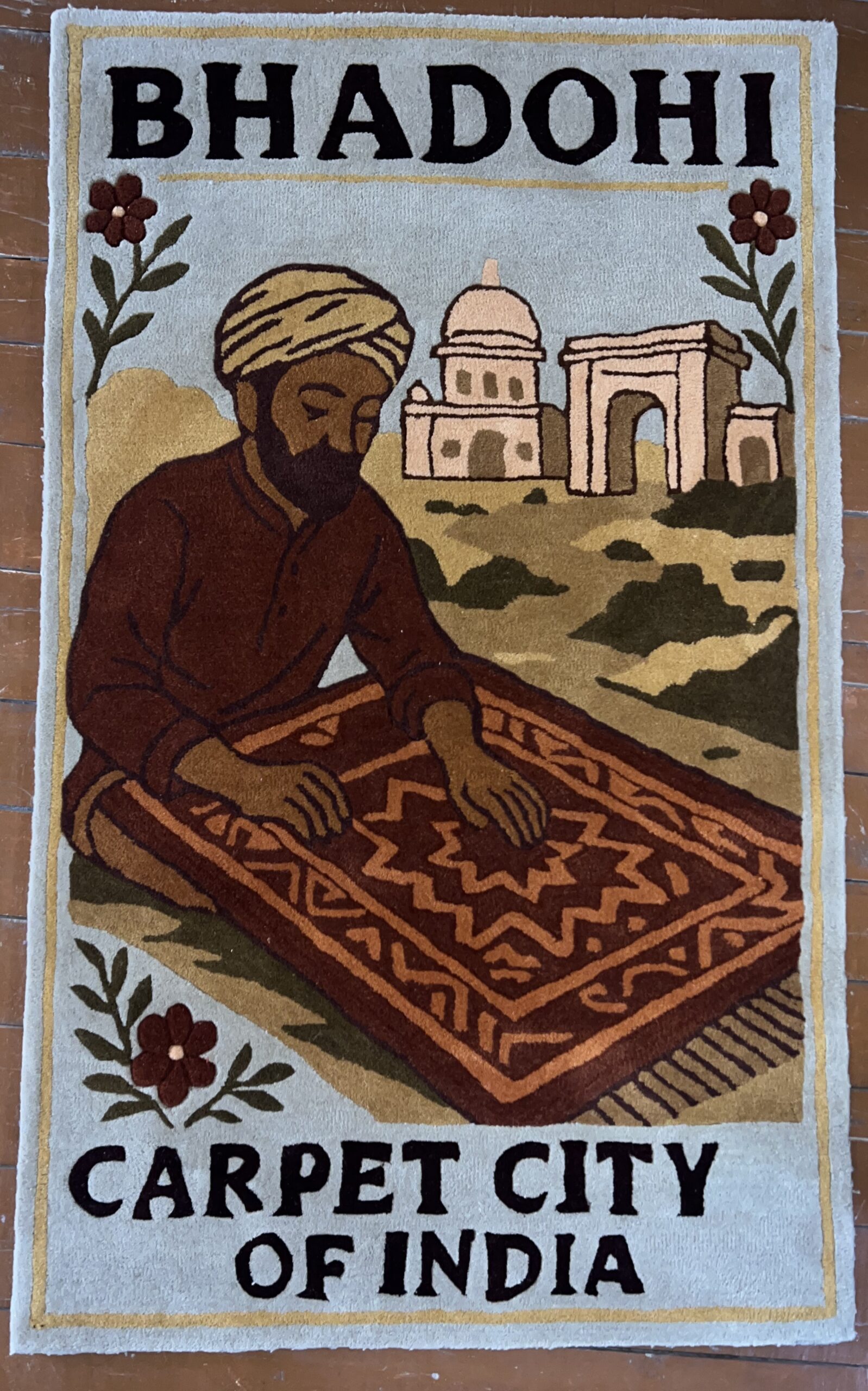 Indian Handmade Carpet Weaving in Bhadohi